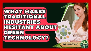 What Makes Traditional Industries Hesitant About Green Technology? - Explaining Ecology