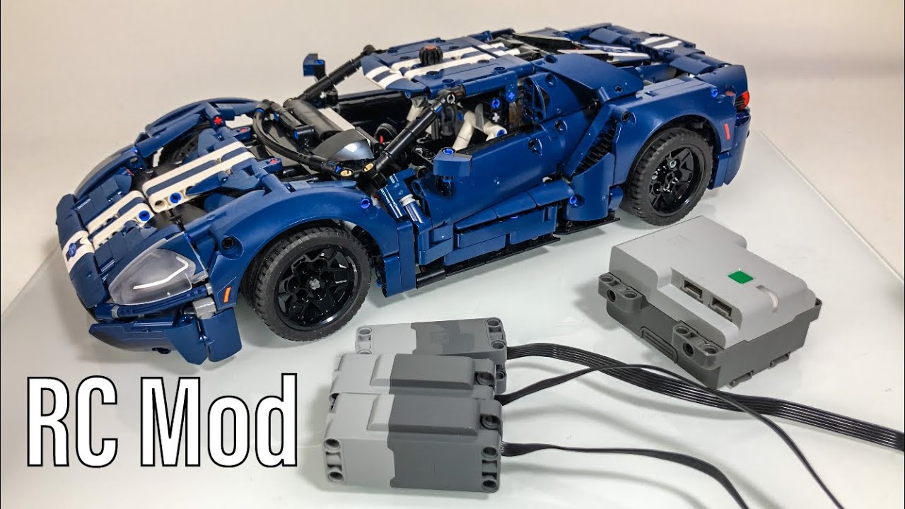 XGREPACK Remote Control motor LED Light Kit for Lego Ford GT 42154