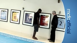 At home with Micah Richards - Show us your shirts