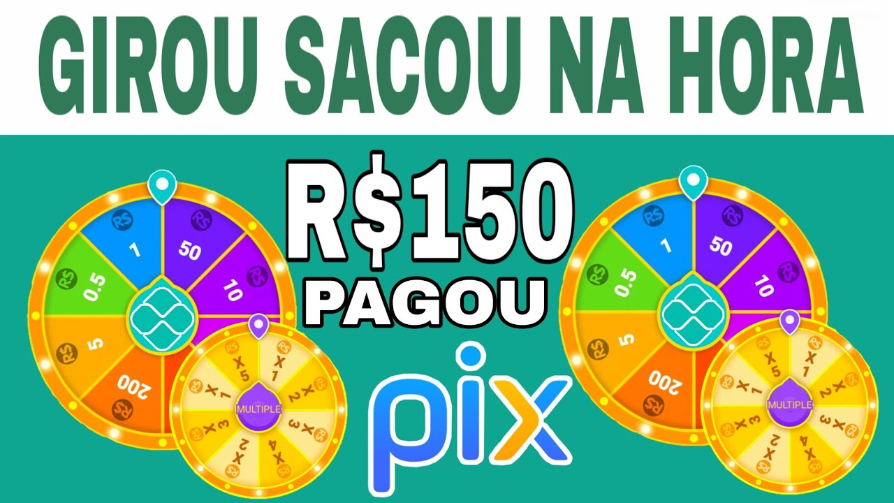 GIROU SACOU PAGOU R$150! APP PARA GANHAR DINHEIRO DE VERDADE VIA PIX! JOGO QUE PAGA NO PIX