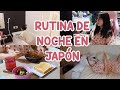 MI RUTINA DE NOCHE EN JAPÓN 🇯🇵 #VlogJapón | Juli