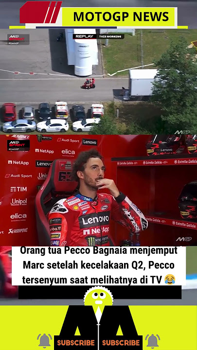 'Pecco: itu kan papa mama aku? Kok jemput Marquez 😭'#shorts #shortsviral #viralvideo #fyp #motogp