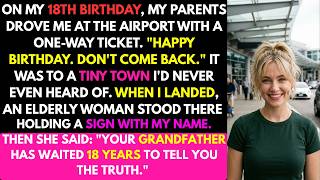 My Parents Left Me At The Airport On My 18th Birthday With A 1-Way Ticket — Until Grandpa's Sign...