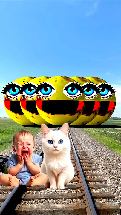 equal dame tu cosita 5 different colorspac man & train driver tom #funny #shorts #trending,😂