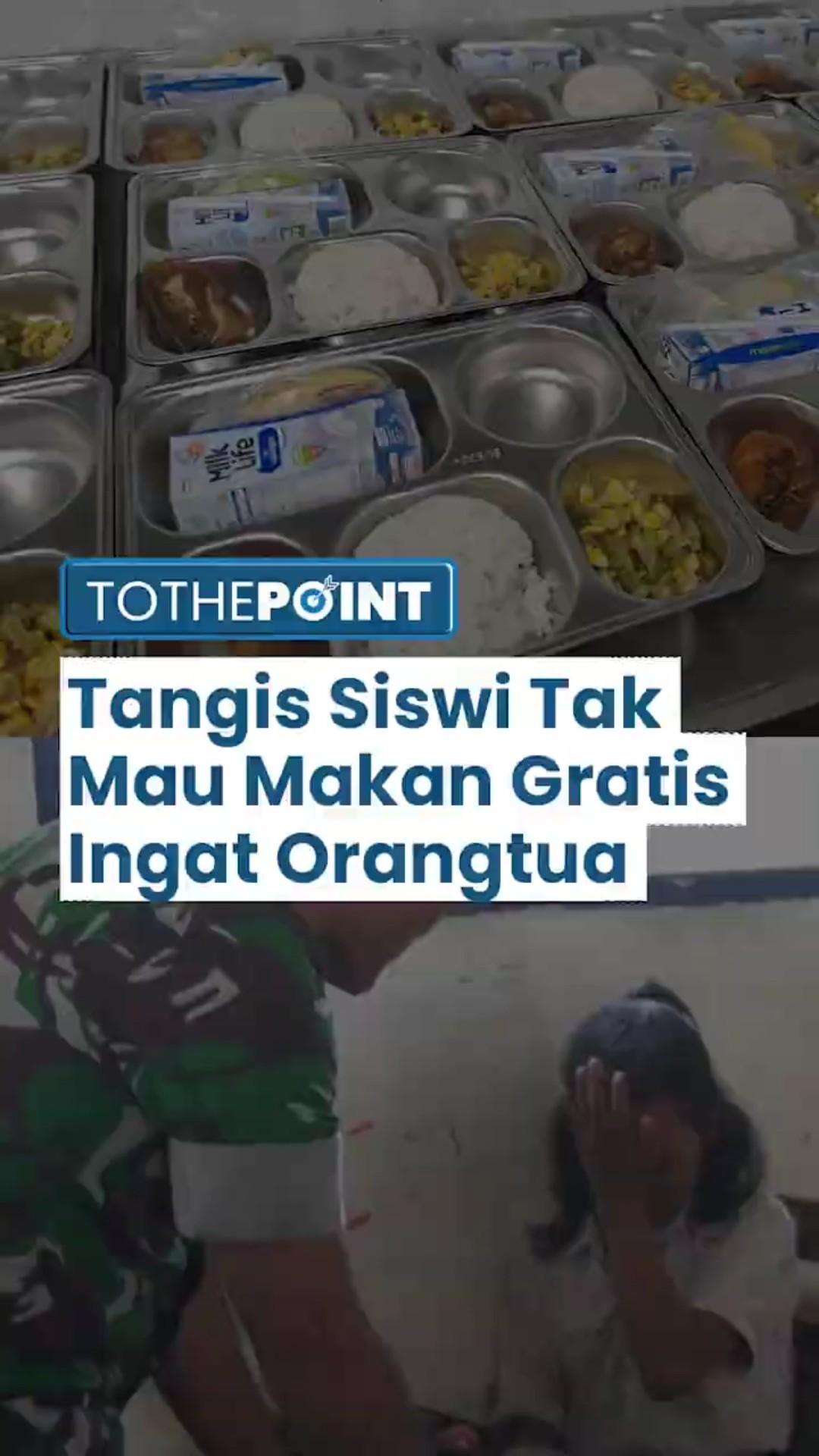 Enggan Santap Hidangan Program Makanan Bergizi Gratis, Siswi SD Menangis Ingat Orangtua di Rumah
