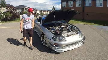 DRIVING THE SUPRA !!! (Big Turbo Build) Part 5