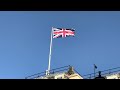 Union Flag Flying, London, England, United Kingdom