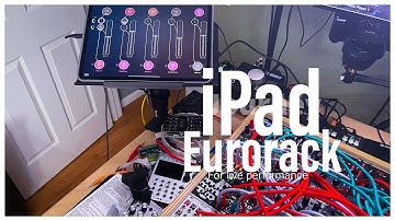 iPad and Eurorack: Setup for Live Performance // Expert Sleepers ES-9 // AUM // XOR Nerdseq