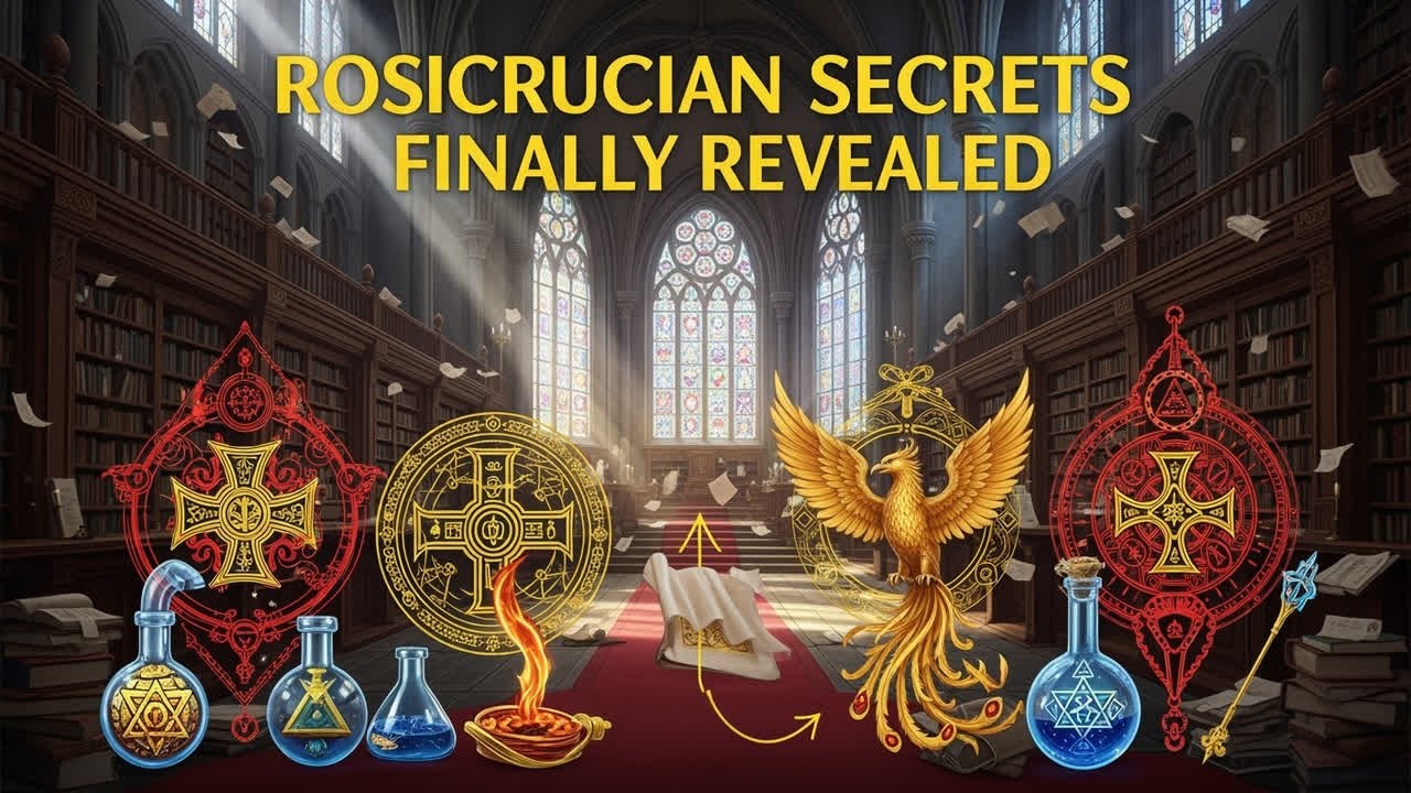 The Mysteries of the Rosicrucians: Key Teachings Most People Overlook | Secret Societies