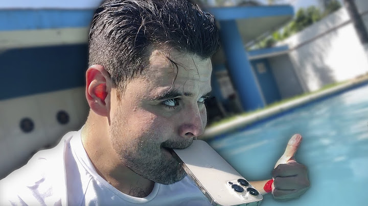 iPhone 13 Pro BAJO EL AGUA ¿RESISTE? PRUEBA REAL