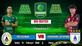Download Lagu PSS SLEMAN VS PERSIPURA JAYAPURA, 3RD ROUND OF THE 2025-2026 PEGADAIAN CHAMPIONSHIP, EAST GROUP MP3