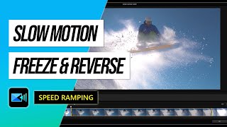 Using Speed Ramp to Create Slow Motion, Freeze and Reverse Video Effects | PowerDirector Tutorial screenshot 4