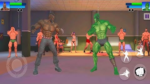 Bodybuilder GYM Fighting Game - Android Gameplay - Part-15 - Fighting Game Video - SKY Gameplay