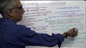 UNSYMMETRICAL FAULT CALCULATIONS – PART – 40 – PROBLEMS - POWER IN TERMS OF SYMMETRICAL COMPONENTS