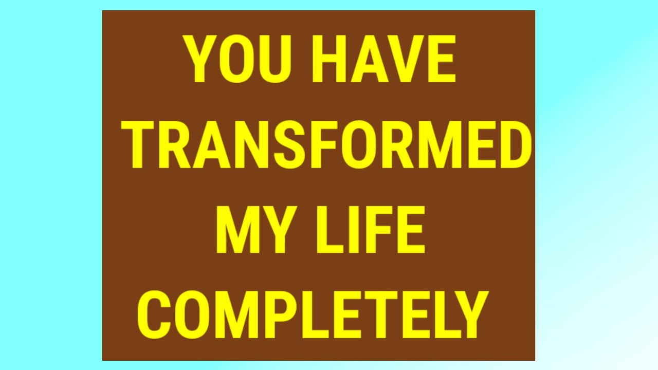 DMTODFLOVERS: YOU HAVE TRANSFORMED MY LIFE COMPLETELY - YouTube