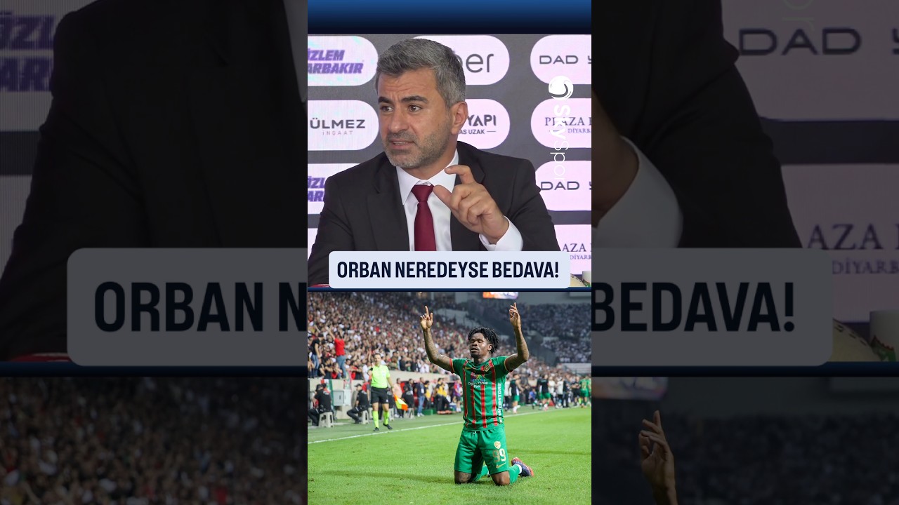 Amed Başkanı Nahit Eren, ligin Salah'la birlikte güncel gol kralı olan Orban'ın maliyetini açıkladı!
