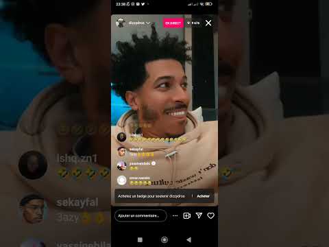 Dizzy Dros Live أنا غادي لدار يرد على نعمان لحلو