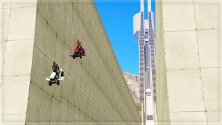 BIGGEST LAWNMOWER JUMP!! (GTA 5 Online Funny Moments)
