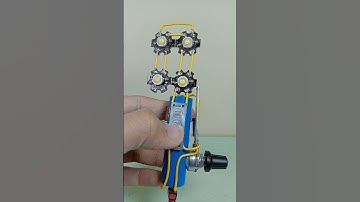 HOW TO MAKE AN ELECTRONIC MACHINE CIRCUITS OF HPL LED LIGHTS WITH DIGITAL DIMMER MODE