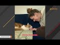This cat was nearly put down for being shy