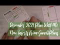Plan With Me || New Monthly Inserts for December 2021