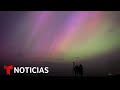 Tormenta magntica produce auroras boreales pero amenaza a telecomunicaciones  noticias telemundo