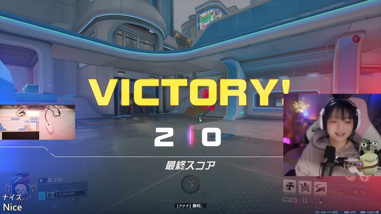 【OW】🐈️猫ランクだー⛔️BANされませんように┃🎮️Xbox PAD またRBが壊れてモンハン終了ー(3度目)【🟣Twitch配信】