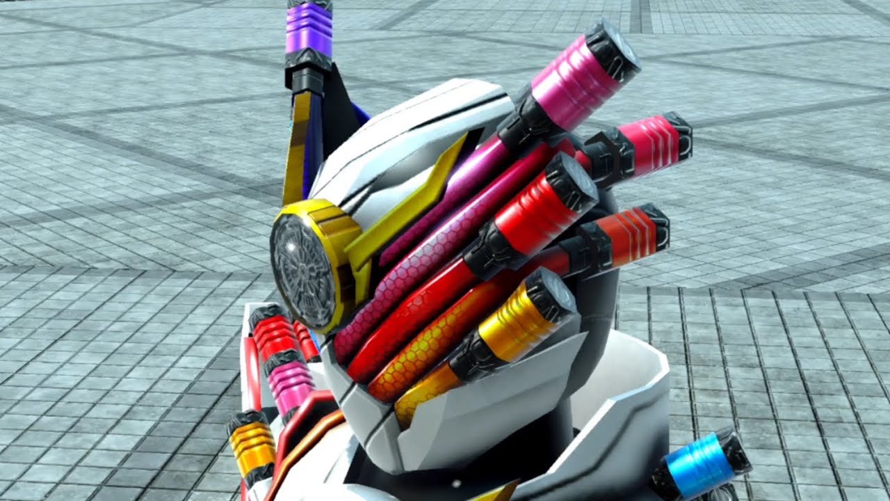 ガンバレジェンズ仮面ライダービルド ジーニアスフォーム スキャン演出