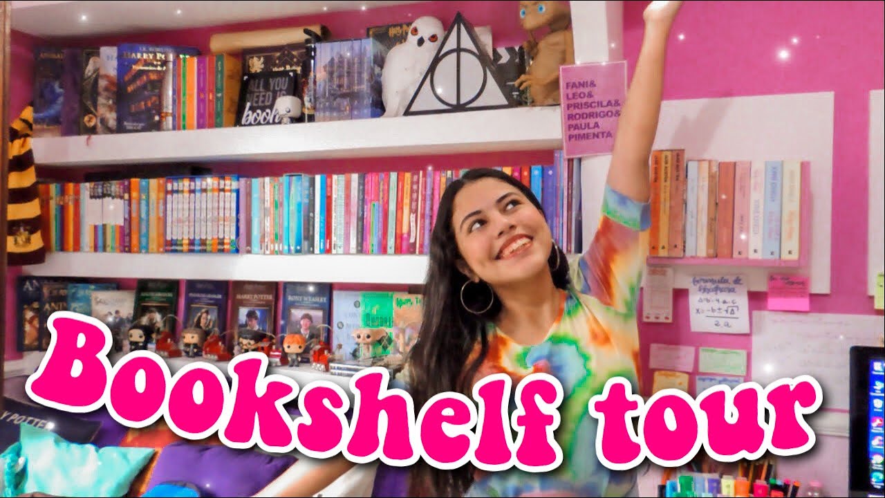 BOOKSHELF TOUR 2020 | Tour pela minha estante de livros!