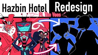 Redesigning Hazbin Hotel’s Vees!