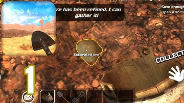 Gold Rush Miner Simulator - Part 1 - Gameplay Walkthrough - Area 1 (Android, iOS)