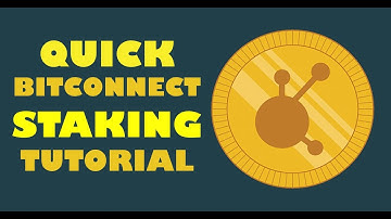 EARN BCC BY HODLING - Bitconnect Staking Tutorial