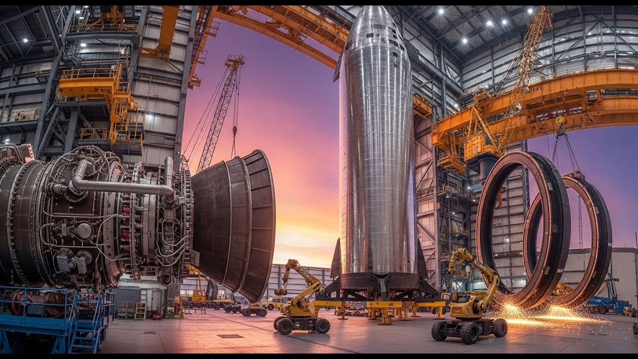 Inside Space Mega-Factories: How SpaceX Is Building a Rocket to Mars