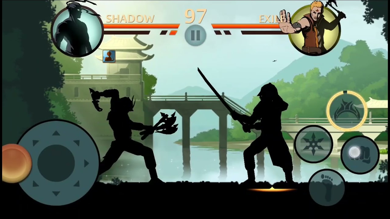 Shadow Fight 2:Act 3 Trail Of Blood |Defeat Exile |Tournament Stage 12 |Gameplay