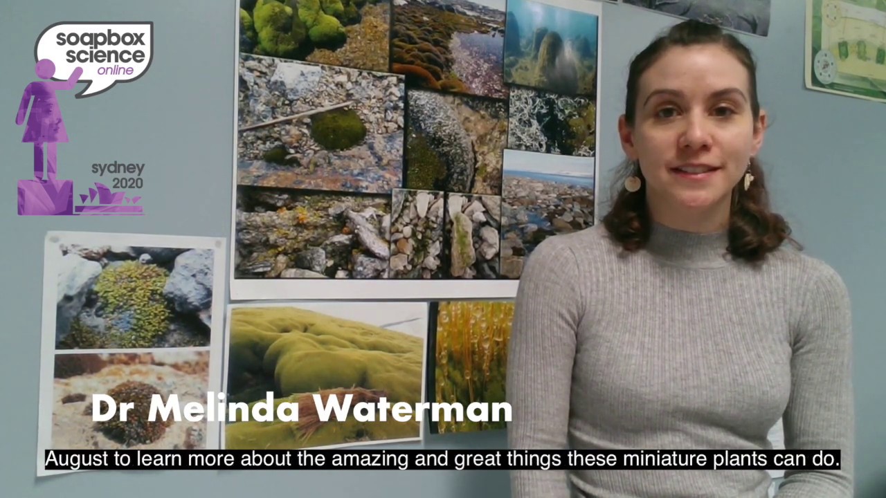 Dr Melinda Waterman - Soapbox Science Sydney 2020
