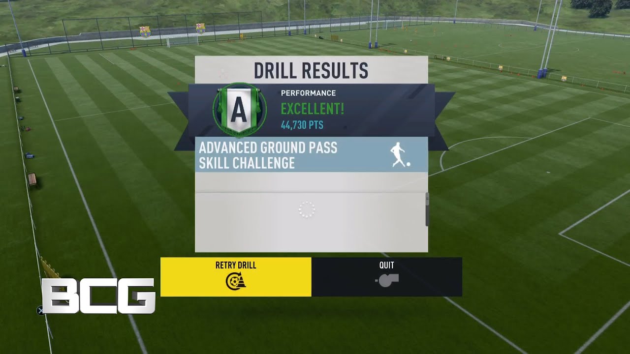 Fifa 17 Skill Games Advanced Ground Pass Challenges!