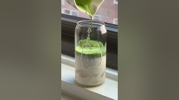 see pinned comment for the secret to bouncy matcha micro foam!!