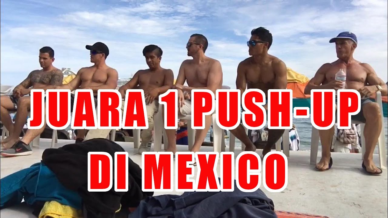 BULE KALAH LOMBA PUSH-UPS DI LUAR NEGERI - INDONESIA JUARA ( 15 Minutes push-up )