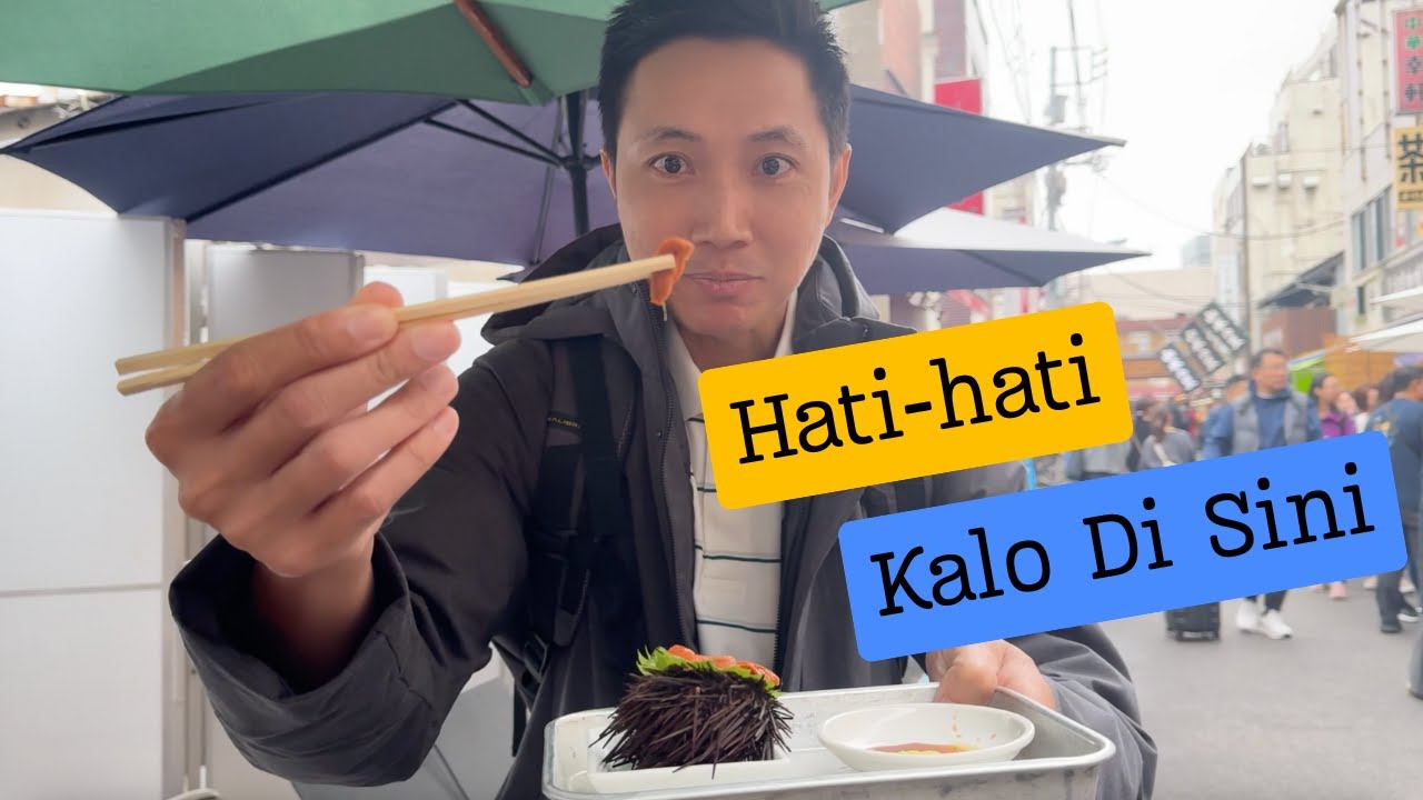 Japan Trip Day 7 hari terakhir, Tsukiji Fish Market hati hati di sini ya guys...