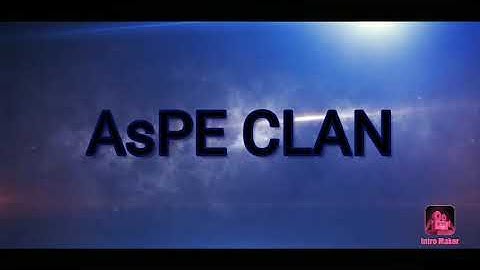 AsPE CLAN İNTRO C-OPS