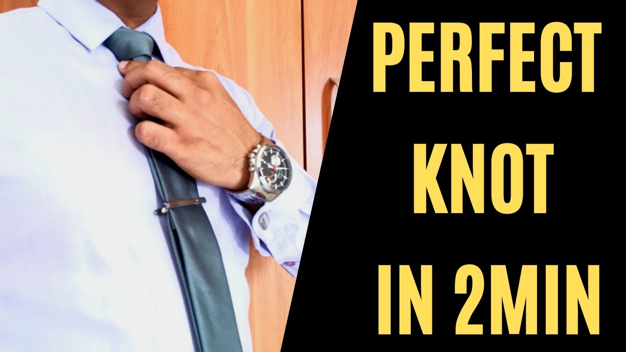 How to Tie a Tie| Windsor Knot | Easy Quick Tie Knot in 10 Seconds