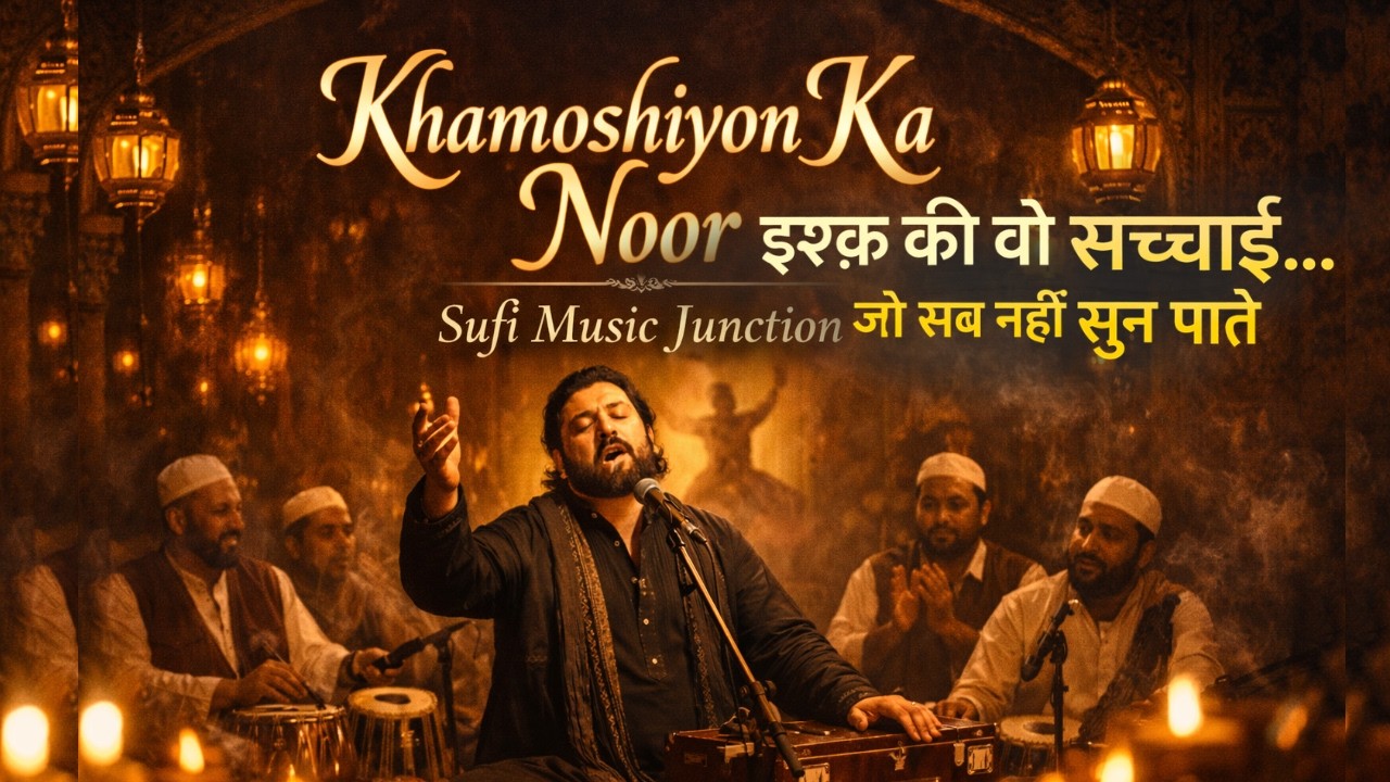 Khamoshiyon Ka Noorخاموشیوں کا نو - {Sufi Song} | Soulful Voice | Sufi Music Junction #sufi#sufisong