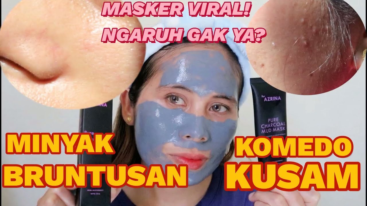 AZRINA PURE CHARCOAL MUD MASK -REVIEW AZRINA PURE CHARCOAL MUD MASK ...