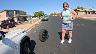 The Curb Jumped Out And Bit Her