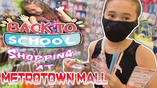 SHOPPING AT METROTOWN MALL FOR MY SCHOOL SUPPLIES | Jovy Joy Vlog