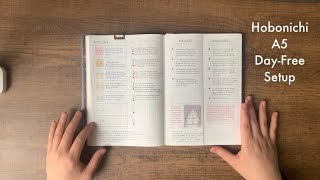 Hobonichi A5 Day-Free Setup for 2024: Planning, Journaling, Notes