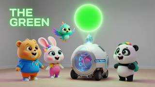 GREEN Episode | Color Learning for Kids ❤️ Learn GREEN Color for Toddlers