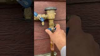 Colton Underground Sprinklers.  Spring start up video 1 of 3