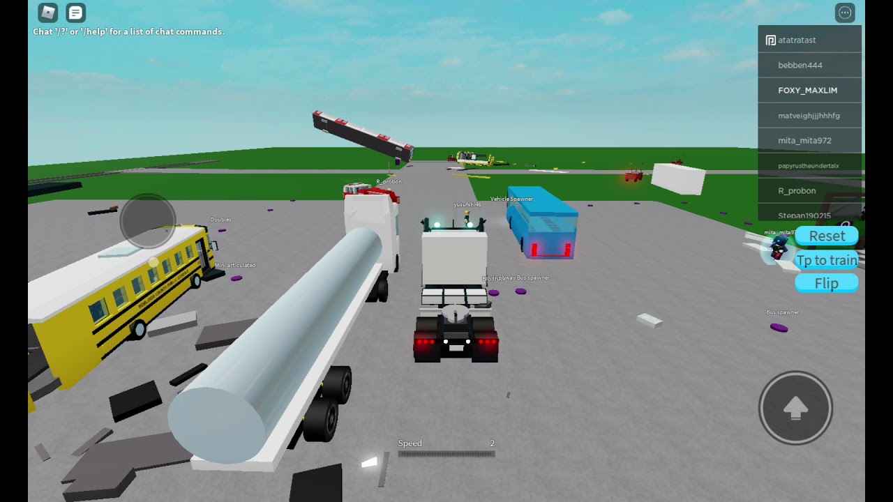 Playing Train vs Truck (ft.Dee)