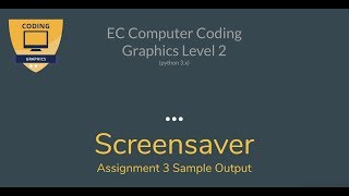 Graphics Level 2 Assignment 3 Sample Output